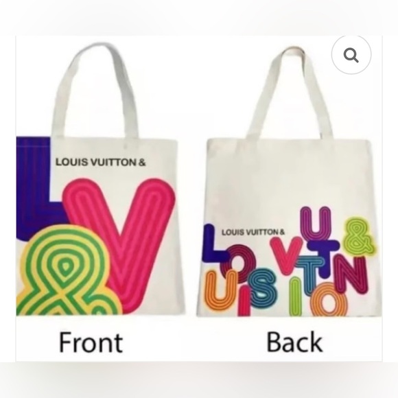 LOUIS VUITTON Limited Edition Novelty Canvas Eco Japan Tote Bag - Picture 5 of 7